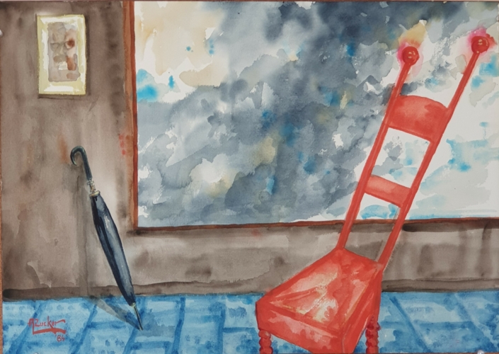 Untitled - Water Colors (36x50cm, 1984)