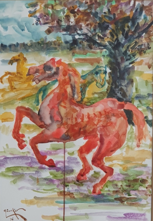 Horses - Water Colors