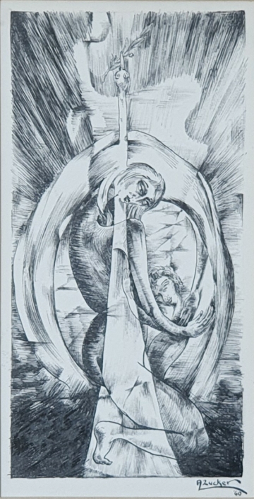 Untitled - Black Ink (22x12cm, 1960)