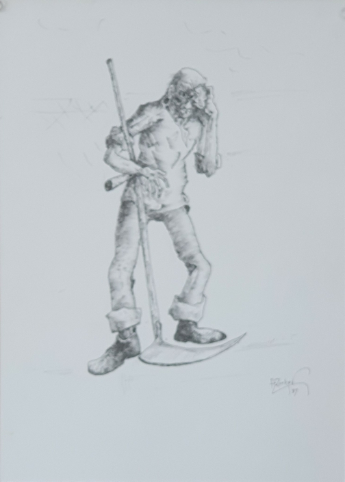 Harvester - Black Ink (35x25cm, 1997)