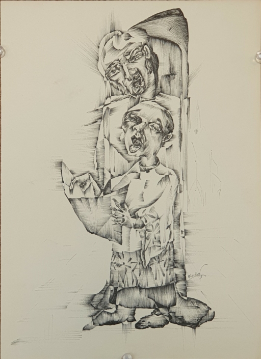 Choire boy - Black Ink (28x20cm, 1978)