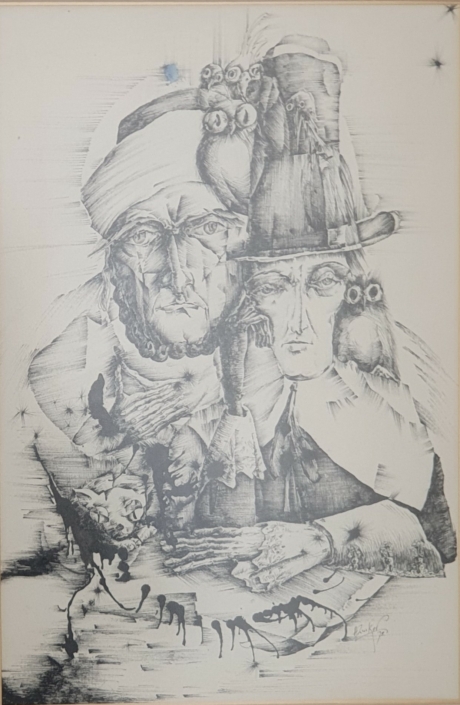 Discussing theology - Black Ink