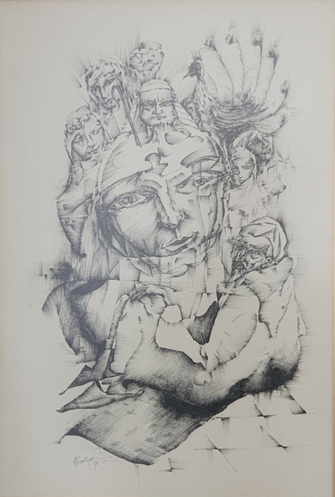 Untitled - Black Ink