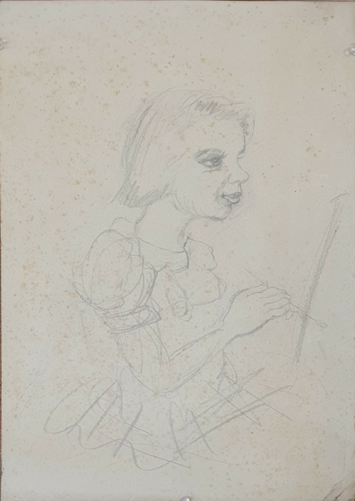 Rony - Charcoal / Soft Pencil (39x28cm)