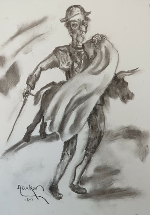 Toreador - Charcoal / Soft Pencil (47x35cm, 2000)