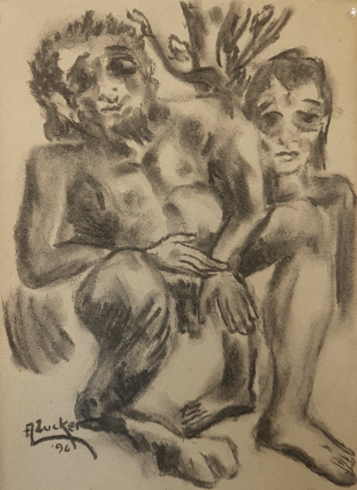 Untitled - Charcoal / Soft Pencil (47x35cm, 1996)