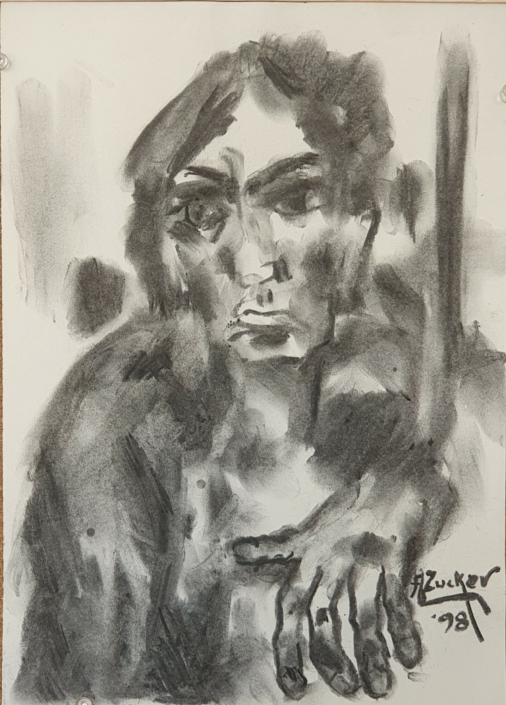 Untitled - Charcoal / Soft Pencil (34x25cm, 1998)