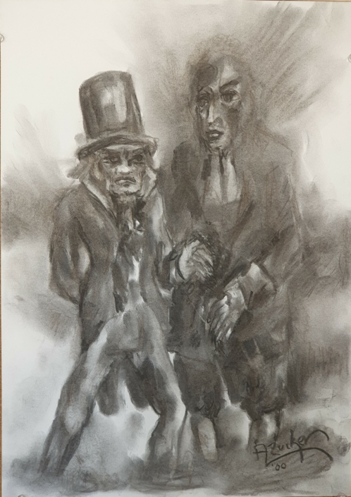Untitled - Charcoal / Soft Pencil (50x34cm, 2000)