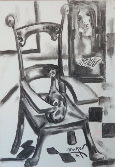 Untitled - Charcoal / Soft Pencil (50x34cm, 1996)