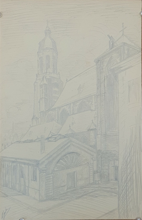 Untitled - Charcoal / Soft Pencil (35x23cm)