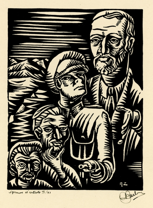 ארבעה בנים - Wood Engravings