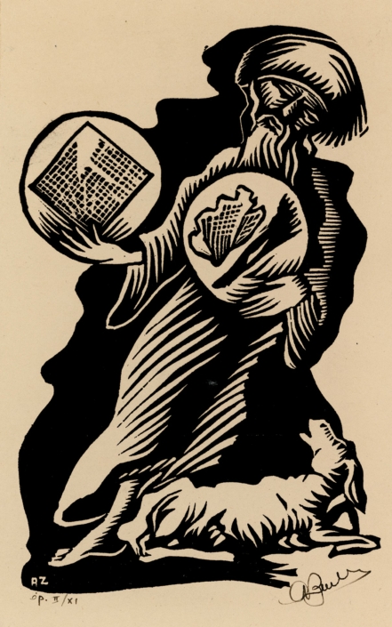 מצה ומרור - Wood Engravings