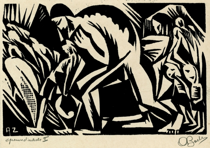 בצאת ישראל ממצרים - Wood Engravings