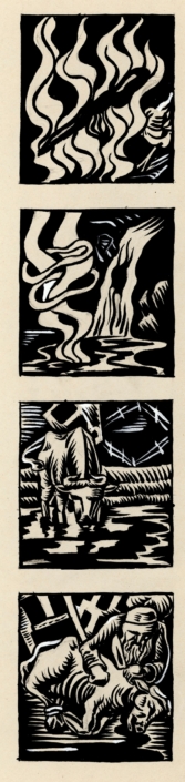 חד גדיא - Wood Engravings