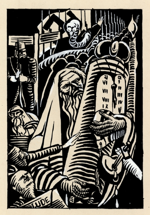 לשנה הבאה בירושלים - Wood Engravings