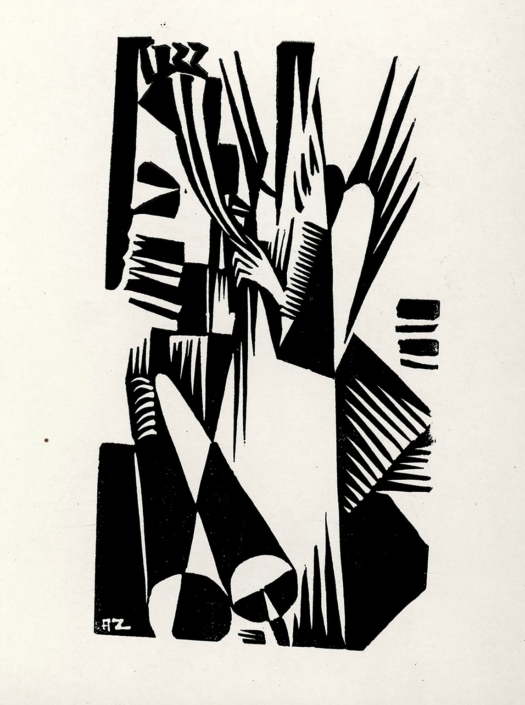 Greetings for Rosh Hashana - Wood Engravings