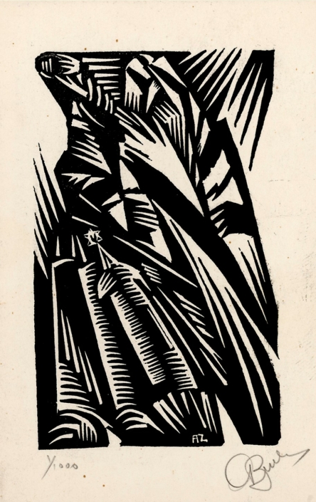 Greetings for Rosh Hashana - Wood Engravings