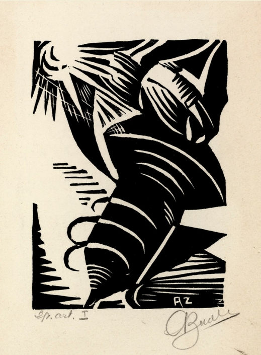 Greetings for Rosh Hashana - Wood Engravings