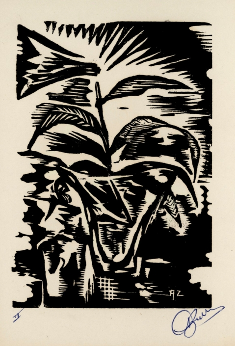 Greetings for Rosh Hashana - Wood Engravings