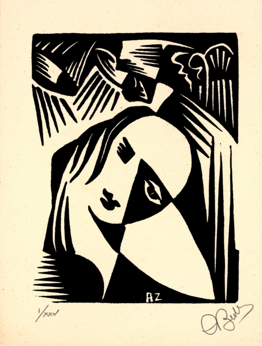 Woman - Wood Engravings
