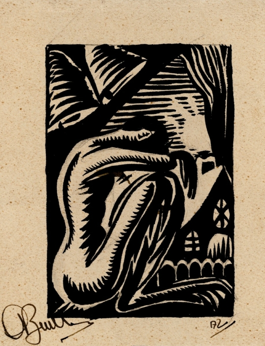 Woman - Wood Engravings