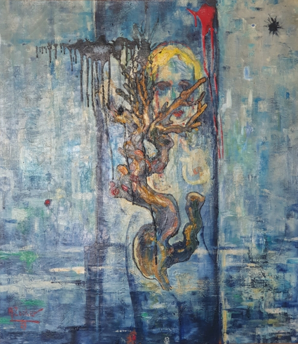 The Source - Oil Colors (77x68cm, 1965)