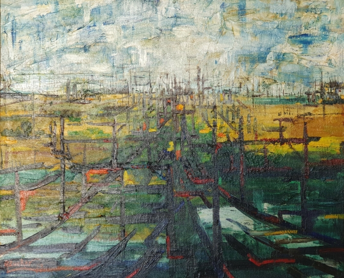 Untitled - Oil Colors (44x54cm, 1959)