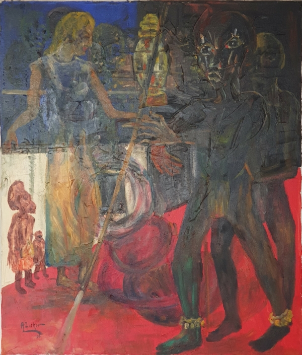 Memories  from Africa - Oil Colors (70x60cm, 1993)