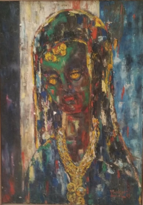 Yemenite Girl - Oil Colors (1965)