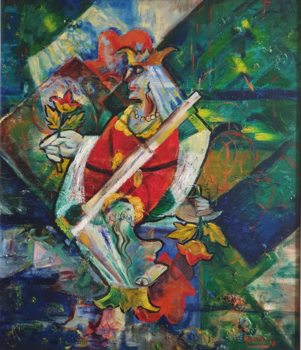 King of club - Oil Colors